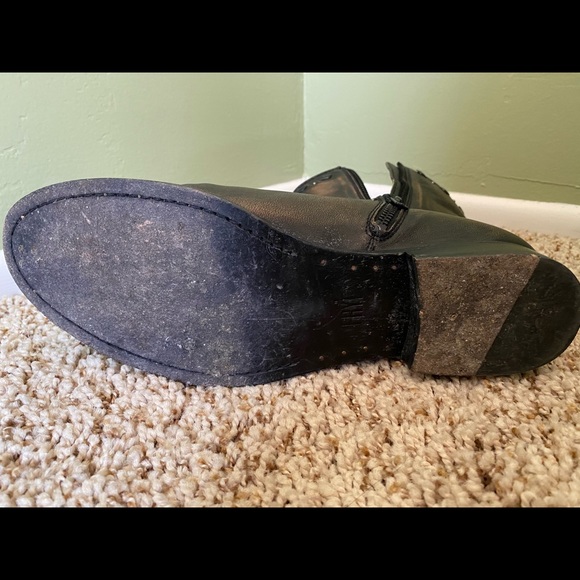 Frye studded brown leather boots - Picture 4 of 5